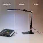 LED galda lampa aptumšojama Aigostar 178642, 10W, 3300-6000K, 600lm, SMD, sudraba