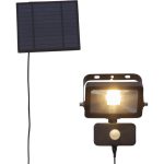 LED prožektors ar saules bat. un kustību sens. Star Trading Powerspot 0.4W, 800lm, IP44