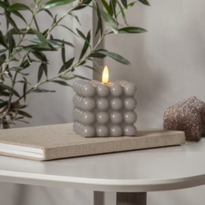 LED vaska svece Star Trading FLAMME DOT 9.5cm, IP20, 2xAAA, ar taimeri