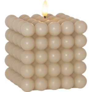 LED vaska svece Star Trading FLAMME DOT 12.5cm, IP20, 2xAA, ar taimeri