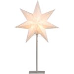 Dekoratīvā Zvaigzne Star Trading Sensy balta, 55x34cm, E14, Max. 25W, IP20