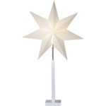 Dekoratīvā Zvaigzne Star Trading Karo balta, 100x60cm, E14, Max. 25W, IP20