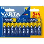 Baterijas AA Varta LongLife Power 4906, LR06, MN1500, Alkaline, 12gb.