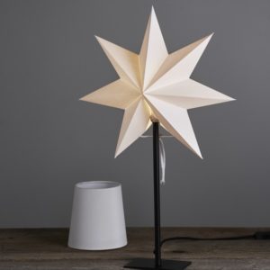 Dekoratīvā Zvaigzne Star Trading Frozen 2in1 balta, 55x35cm, E14, Max. 25W, IP20