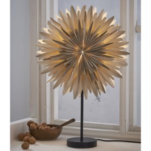 Dekoratīvā Zvaigzne Star Trading Winter bēša, 62x43cm, E14, Max. 25W, IP20 Dekoratīvā Zvaigzne Star Trading Winter bēša, 62x43cm, E14, Max. 25W, IP20