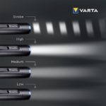 LED lukturis lādējams Varta Night Cutter F20R 6W, 400lm, IPX4, 2600mAh, USB