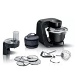 Virtuves kombains Bosch MUM5 Serie | 4 HomeProfessional, 1000W, Melns/CB, MUM59N26CB