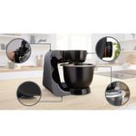 Virtuves kombains Bosch MUM5 Serie | 4 HomeProfessional, 1000W, Melns/CB, MUM59N26CB