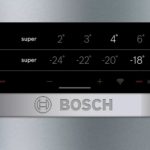 Ledusskapis ar saldētavu Bosch Serie | 4, 203x70cm, Inox dizaina, KGN49XLEA