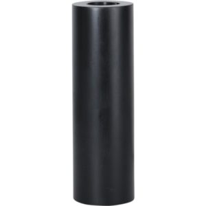 Galda lampa deko spuldzei ar slēdzi Star Trading TUB E27, 25cm, IP20, Max 25W, melna