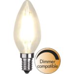 LED Spuldze Filament dimmējama Star Trading E14, C35, 4.2W, 470lm, 2700K, IP44
