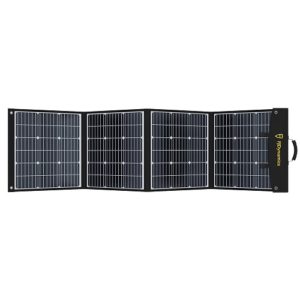 Saules panelis uzlādes stacijām FJDynamics Solar Panel Foldable 200W, 21.5%, salokāms