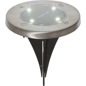 LED gaismekļi ar saules baterijām 3gb. Star Trading Candle Lawnlight 11.5cm, 4LED, 5lm, IP44