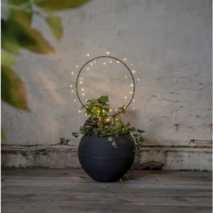 LED āra dekorācija ar saules baterijām Star Trading Barlumi, 60cm, 40ED, IP44