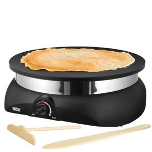 Elektriskā pankūku panna Unold Crêpes maker Profi 1250W, ⌀ 33cm, Melna/Ner. tērauda