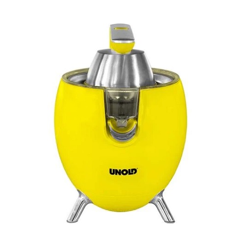 Elektriskā citrusaugļu sulu spiede Unold Power Juicy 300W, bez BPA, dzeltena