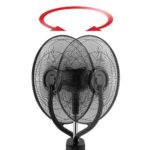 Gaisa dzesētājs ar ventilatoru Unold Nebula Touch 90W, 1.2m, 3l, oscilējošs, ar taimeri, Balts/Melns