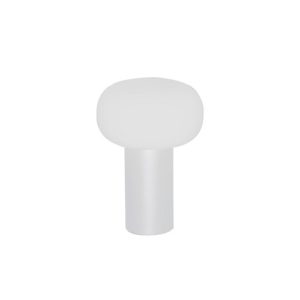LED galda lampa uzlādējama Konstsmide Antibes, 19cm, 2.5W, 140lm DIM, CCT+RGB, IP54, White