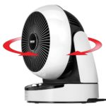 Galda ventilators ar sildītāja funkciju Unold 3D, 16W, 80°+100° osc., 500-1,800 U/Min., ar pulti