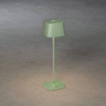 LED galda lampa uzlādējama Konstsmide Capri USB, 36cm, 2.2W, 180lm DIM, 2700/3000K, IP54, Green