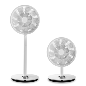 Viedais ventilators Duux Whisper Flex Smart White 29W, 51/88cm, 90°+100° osc., 26 ātrumi, 13-55dB