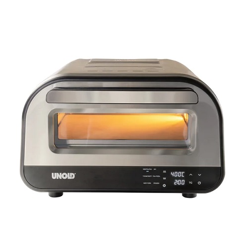 Elektriskā picas krāsns Unold Pizza oven Luigi 1700W, 9.7l, 80-400°C, ar akmens virsmu
