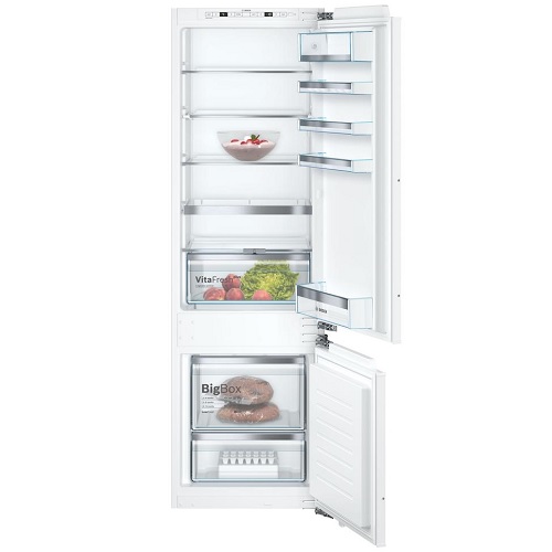 Iebūvējams ledusskapis ar saldētavu Bosch Serie | 6, 177.2x55.8cm, flat hinge, KIS87AFE0