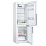 Ledusskapis ar saldētavu Bosch Serie | 4, 186x60cm, balts, KGV362WEAS