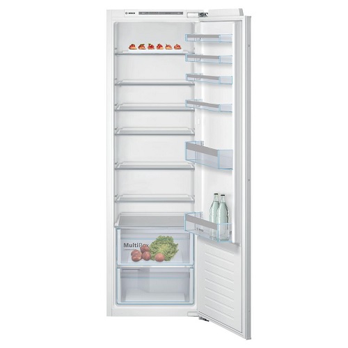 Iebūvējams ledusskapis Bosch Serie | 4, 177.5×56cm, flat hinge, KIR81VFF0, bez saldētavas