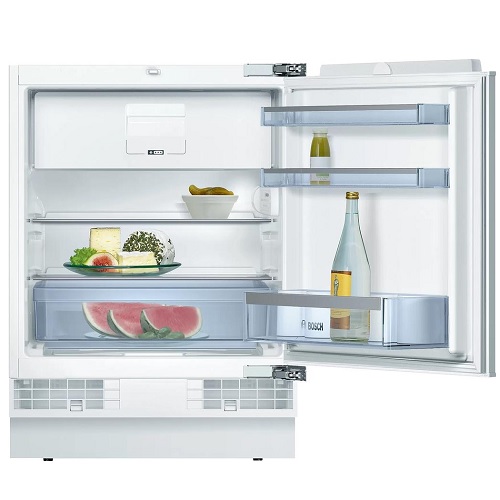 Pabūvējams ledusskapis ar saldētavu Bosch Serie | 6, 82×60cm, flat hinge, KUL15AFF0