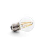 LED spuldze Filament dimmējama Konstsmide Amber E27, G45, 4W, 330lm, 2700K, IP20
