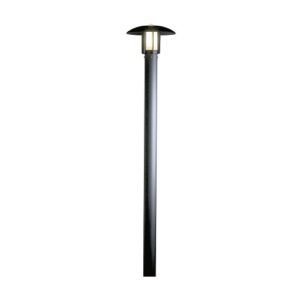 Āra gaismas stabs Konstsmide Heimdal pole 2m, E27, Max. 60W, Alu, IP44, Black/Opal
