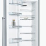 Ledusskapis Bosch Serie | 6, 186×60cm, Inox Ner. tērauda, KSV36AIEP, bez saldētavas