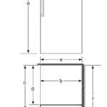 Vertikāla saldētava Bosch Serie | 6, 191x70cm, balta, GSN58AWDP