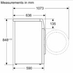 Veļas mašīna Bosch Serie | 6, 9kg, 1400 apgr./min., WGG244FLSN, i-DOS