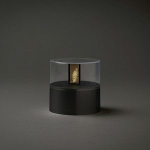 Dekoratīvā LED svece Konstsmide Flame Candle 256 SMD LED, 10cm, 2xC, IP44, ar taimeri