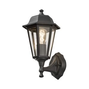Fasādes sienas gaismeklis Konstsmide Up Light E27, IP23, Max. 60W, Alu, Matt Black