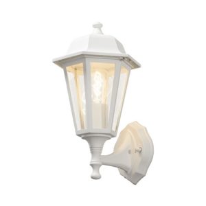 Fasādes sienas gaismeklis Konstsmide Up Light E27, IP23, Max. 60W, Alu, Matt White