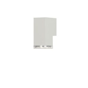 Fasādes sienas gaismeklis Konstsmide Pollux GU10, IP44, Max. 7W, 16.5cm, Alu, White