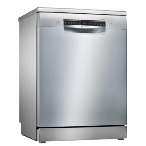 Trauku mašīna brīvi stāvoša Bosch Serie | 4, 60cm, HomeConnect, SMS4HVI33E, Inox Sudraba