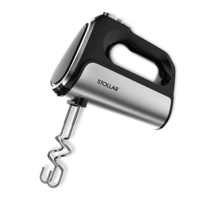 Rokas mikseris Stollar the Hand Mixer RMS500, 800W, 5 ātrumi+turbo, Ner. tērauda/melns