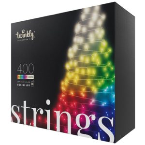 Viedā LED lampiņu virtene Twinkly Strings RGB+W, Gen II, 32m, 400LED, IP44, BT+WiFi