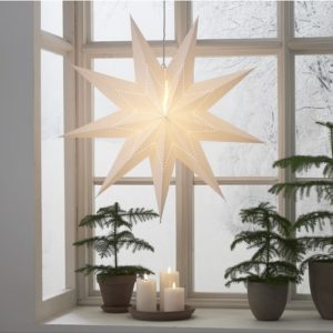 LED dekorācija Zvaigzne Star Trading LYSA, balta, 80cm, E14, Max. 25W, IP20 LED dekorācija Zvaigzne Star Trading LYSA, balta, 80cm, E14, Max. 25W, IP20