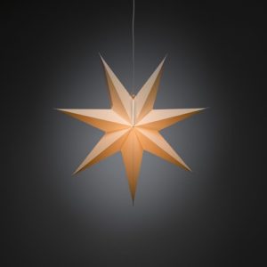 LED dekorācija Zvaigzne piekarama Konstsmide 7 Points, 60cm, E14, Max. 25W, IP20, balta LED dekorācija Zvaigzne piekarama Konstsmide 7 Points, 60cm, E14, Max. 25W, IP20, balta