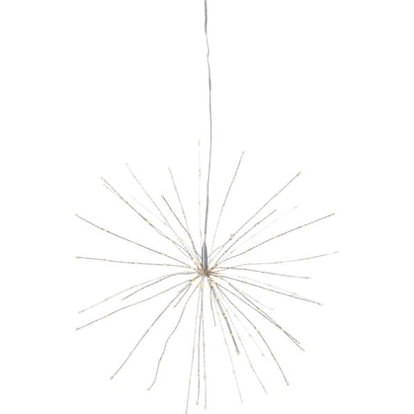 LED piekarama dekorācija Salūts Star Trading Firework®, 45cm, 200LED, WW, IP20