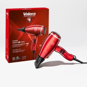 Profesionāls matu fēns Valera Swiss Nano4ever professional, 2200W, 93 m3/h, ar jonizāciju