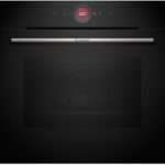 Iebūvējama cepeškrāsns Bosch Serie | 8, 60x60cm, Home Connect, Melna, HBG7721B1S