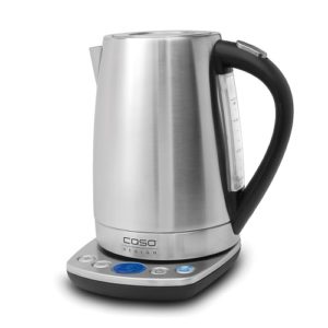 Tējkanna ar regulējamu temperatūru CASO Design WK 2200, 2200W, 1.7l, 40-100°C, Ner. tērauda
