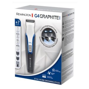 Bezvadu matu un bārdas trimmera komplekts Remington G4 Graphite, PG4000