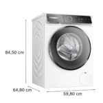 Veļas mašīna Bosch Serie | 8, 9kg, 1400 apgr./min., WGB244ALSN, i-DOS, Home Connect